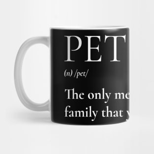 Pet Family Member Mug